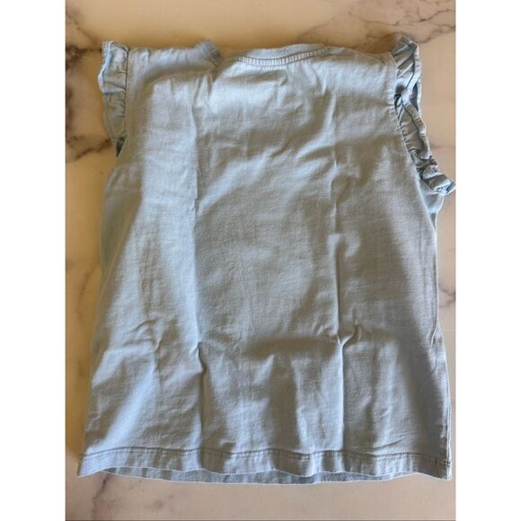 Girls 5-6 year bundle of 4  t-shirt cotton short sleeve solid white tye dye  bun - Picture 11 of 12